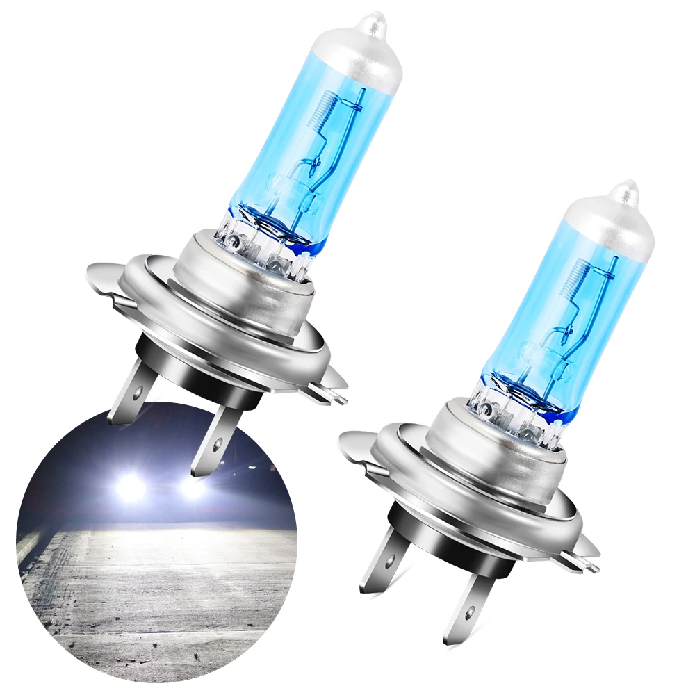 H7 Halogen Headlight Car Headlights Lamp Bulbs for Hyundai Solaris ix35 i20 i30 i40 Elantra Tucson Elantra Creta Santa fe Kauai