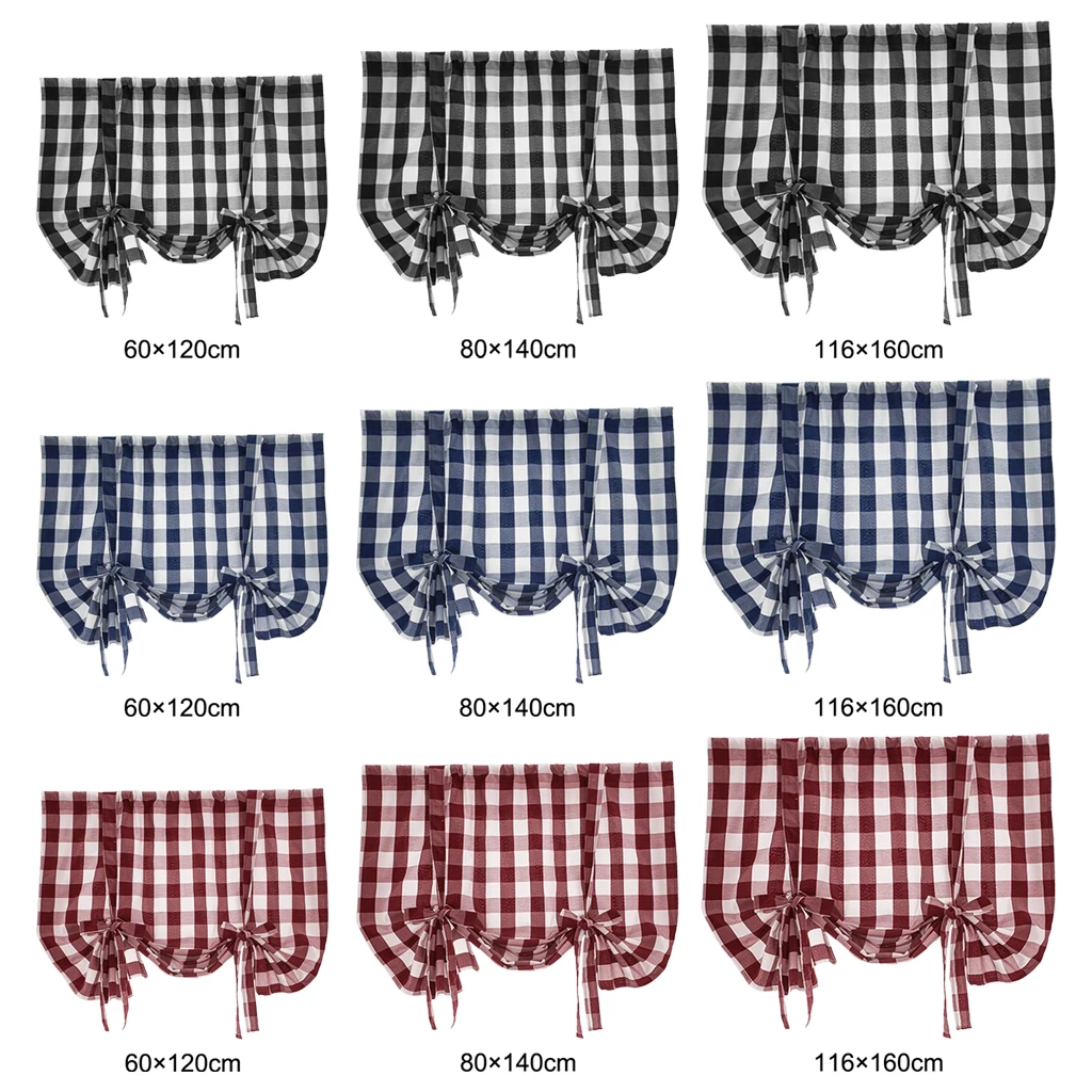 Buffalo Plaid Valances Buffalo Kitchen Cafe Curtains Farmhouse Country Home