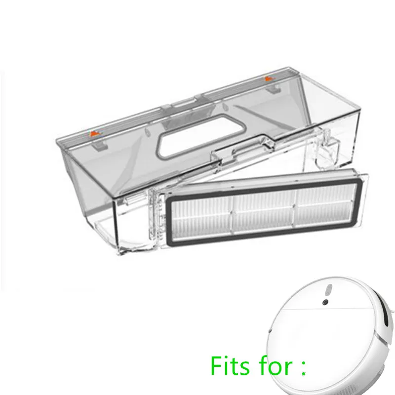 1C Robot Stofzuiger Hepa Filter Dust Bin Box Voor Xiaomi 1C Robotic Stofzuiger Onderdelen Accessoires