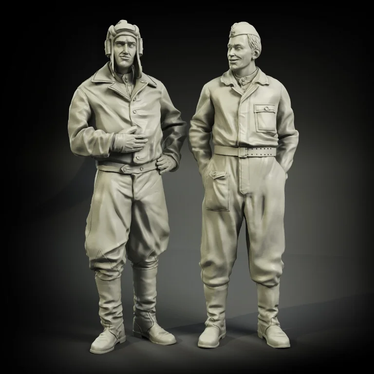 1/35 Resin Model Figure GK, Military theme ，Unassembled and unpainted kit