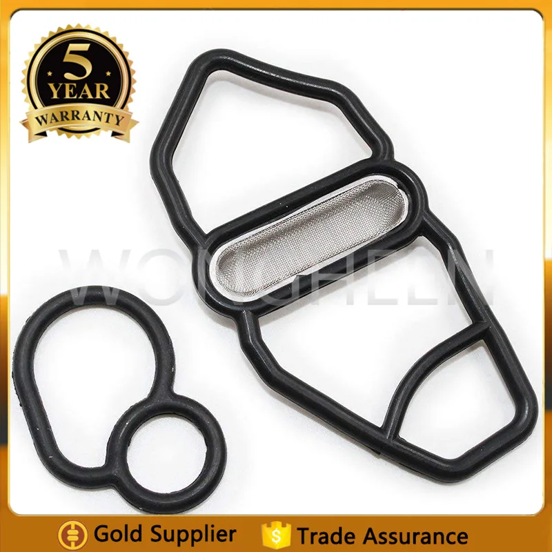 15825P08005 36172P08015 NEW High Quality Upper Spool Valve VTEC Filter Gasket Fit For Honda Civic DEL SOL 15825-P08-005