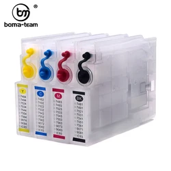 BR CL PE 748XL 748 XL Empty Refillable Ink Cartridge or Chips For Epson WorkForce Pro WF-6090 WF-6590 WF-8090 WF-8590 Printers