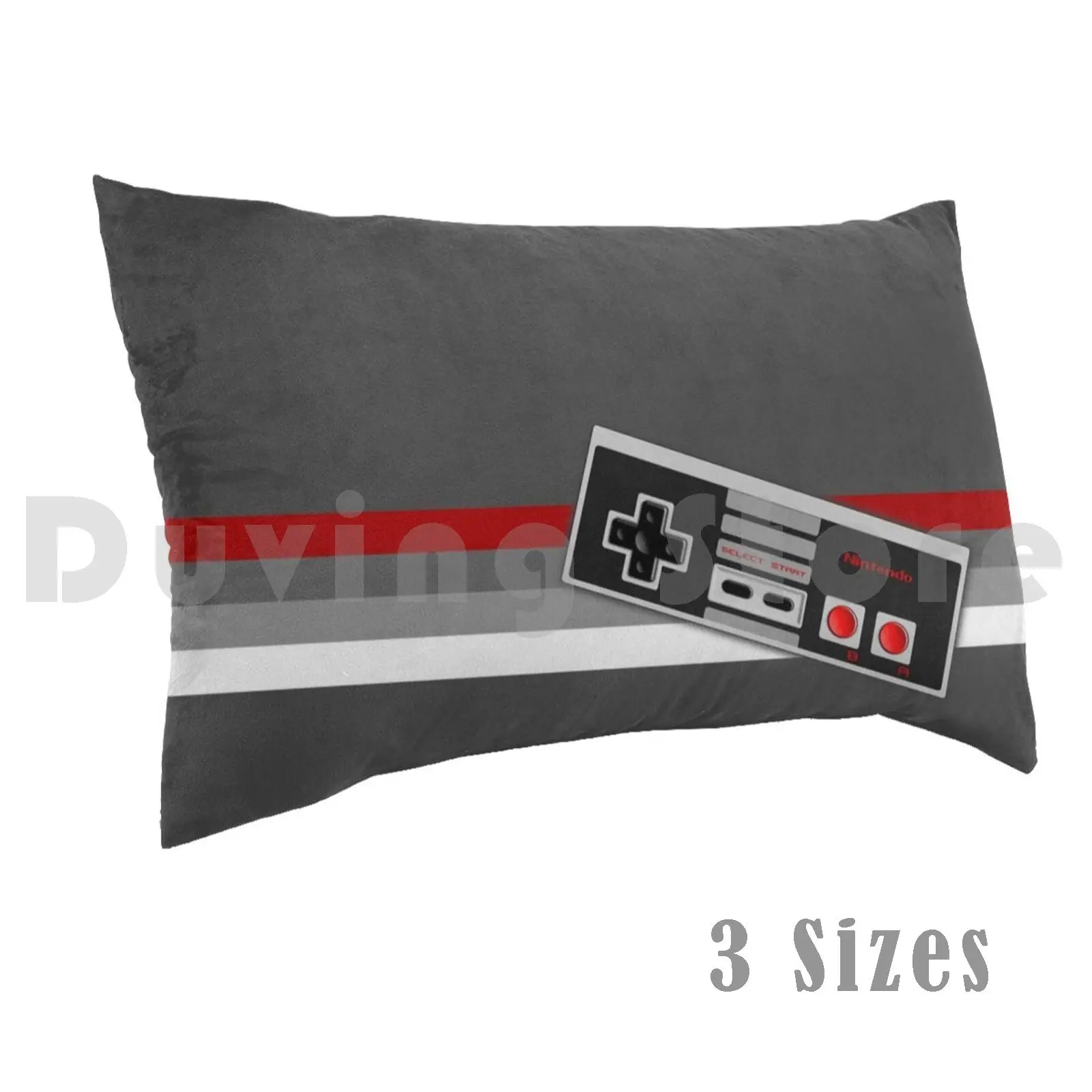 Console Nes 8 Bit Face Pillow Case Printed 35x50 8 Bit Nes Console Game Videogame Retro