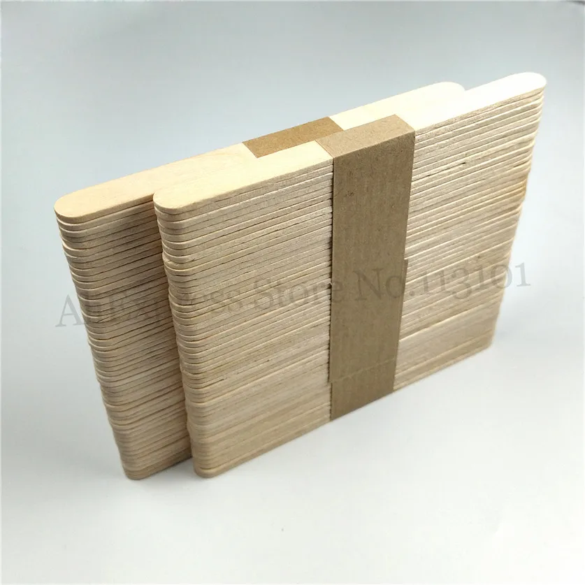 400 في 1 الجليد البوب المصاصة عصا البتولا الخشب الحرفية Sticks بها بنفسك العصي طول 114 مللي متر 8 الكثير (50 قطعة/الوحدة)