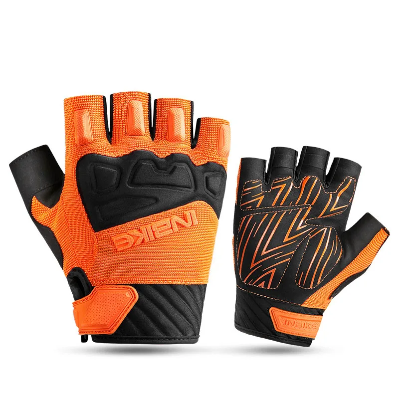 AliExpress INBIKE 2023 New Arrival MTB Bike Gloves Summer Half Finger Cycling Gloves For Men Women Breathable