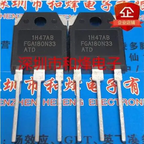 

10PCS FGA180N33ATD FGA180N33 TO-3P 330V 180A