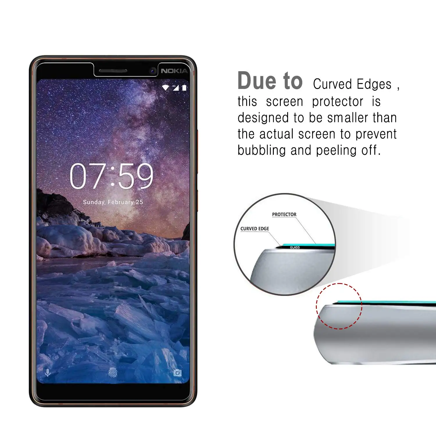 Tempered Glass For Nokia 3.1 plus Screen Protector 9H Toughened Glass Phone For Nokia 3.1plus Protective Film