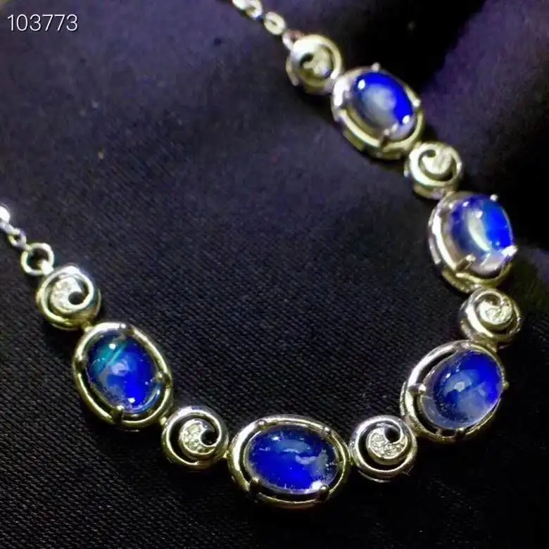 

100% Natural And Real Moonstone bangle Bracelet Solid S925 Sterling Silver For Women Color Fine Jewelry