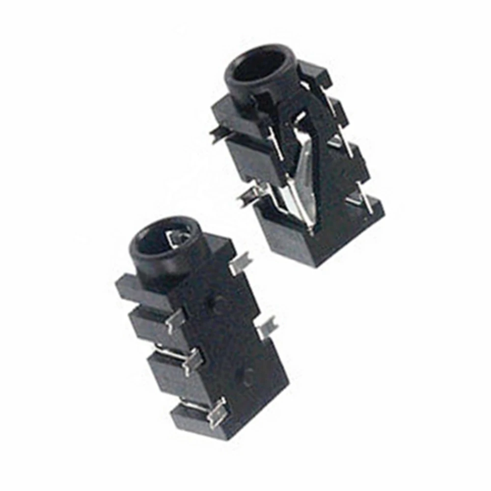 10PCS 3.5mm Female Audio Connector PJ327 5Pin SMT SMD Headphone Jack Socket PJ-327F