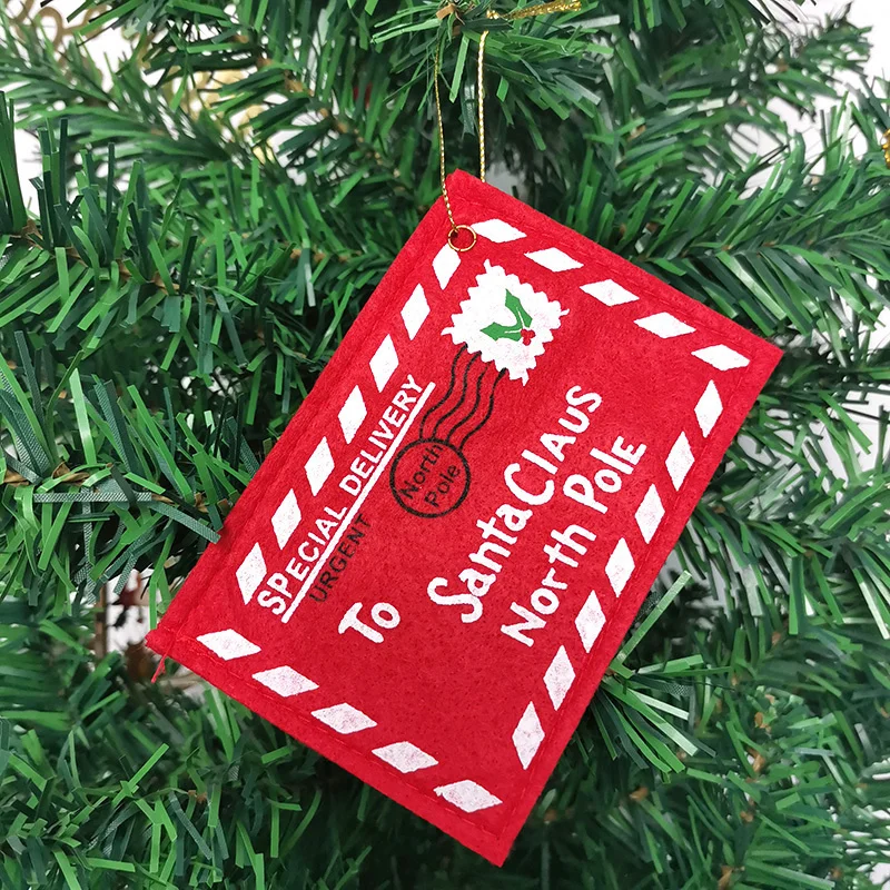 

A bag of 12.5cm * 8cm non-woven envelopes for storing Christmas trees and decorating holiday