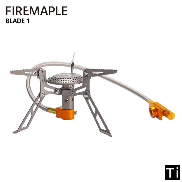 Ogień Maple Titanium kuchenka FMS-117T Ultralight Outdoor Camping piesze wycieczki piece lekki podróż piec gazowy przenośne palniki gazowe