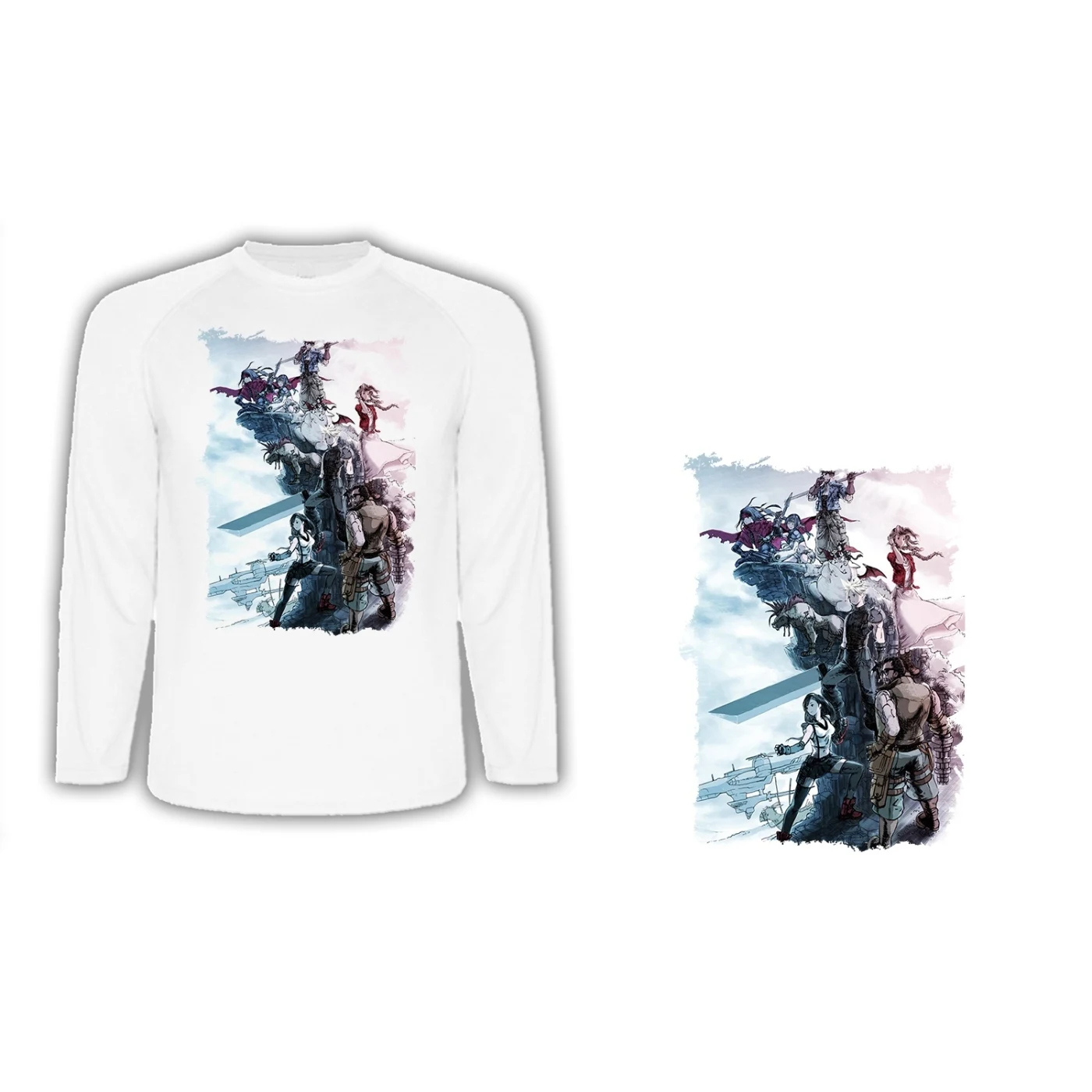 LONG SLEEVE T-SHIRT A3 FANART GAME ACTION T-shirt