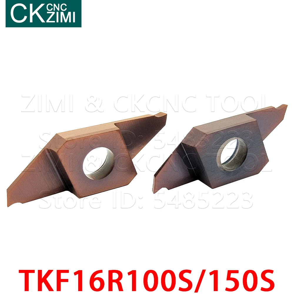 TKF16R TKF16R100S-16D TKF16R150S-16D Grooving Cắt Miếng Máy Đi Bộ Lắp Tiện Bằng Máy CNC Cắt Dụng Cụ KTKFR Toolholder
