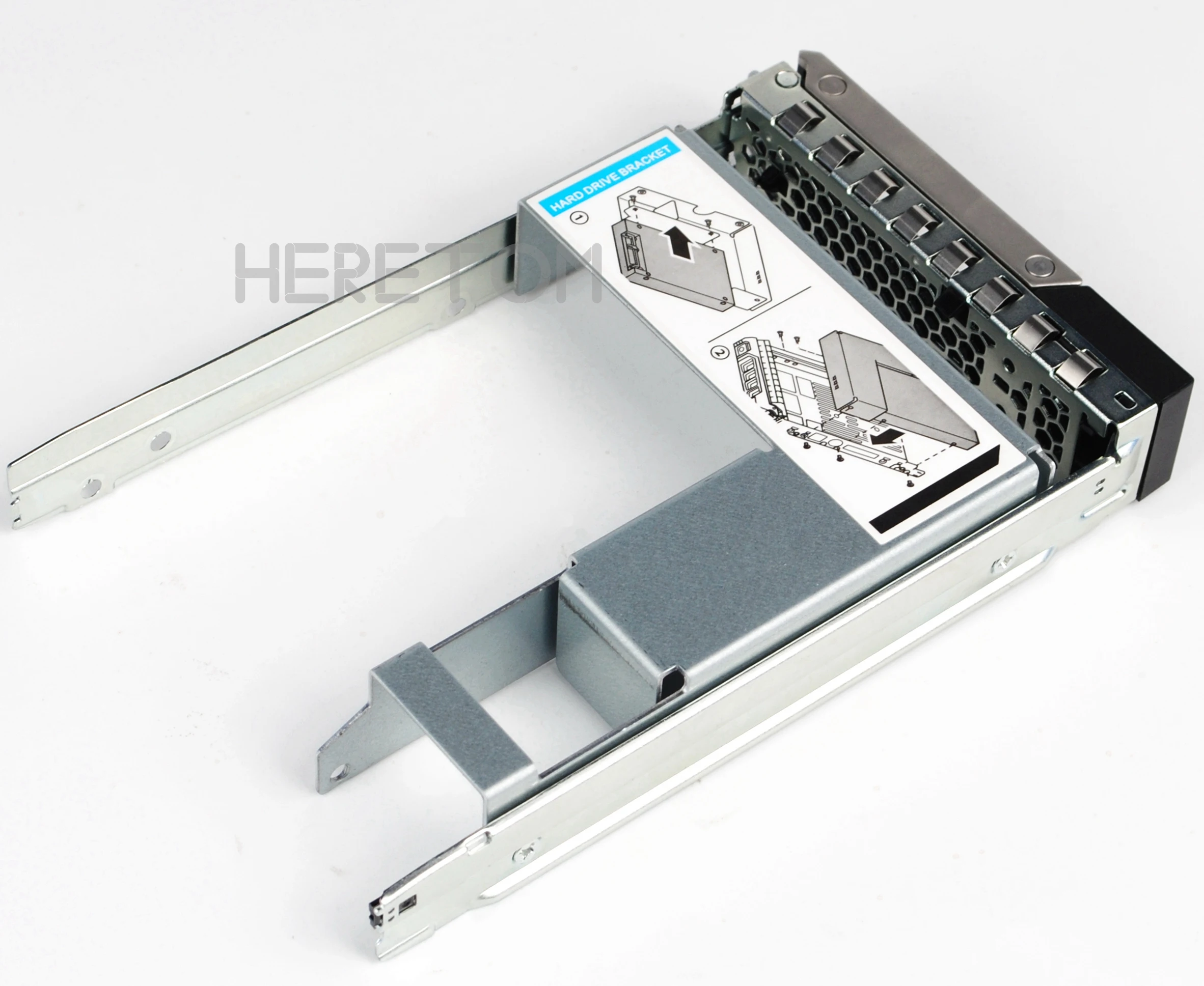 Heretom Mới 2.5 "Đến 3.5" HDD Bộ Chuyển Đổi 3.5 "Khay Caddy Cho Máy Chủ Dell PowerEdge R240 R340