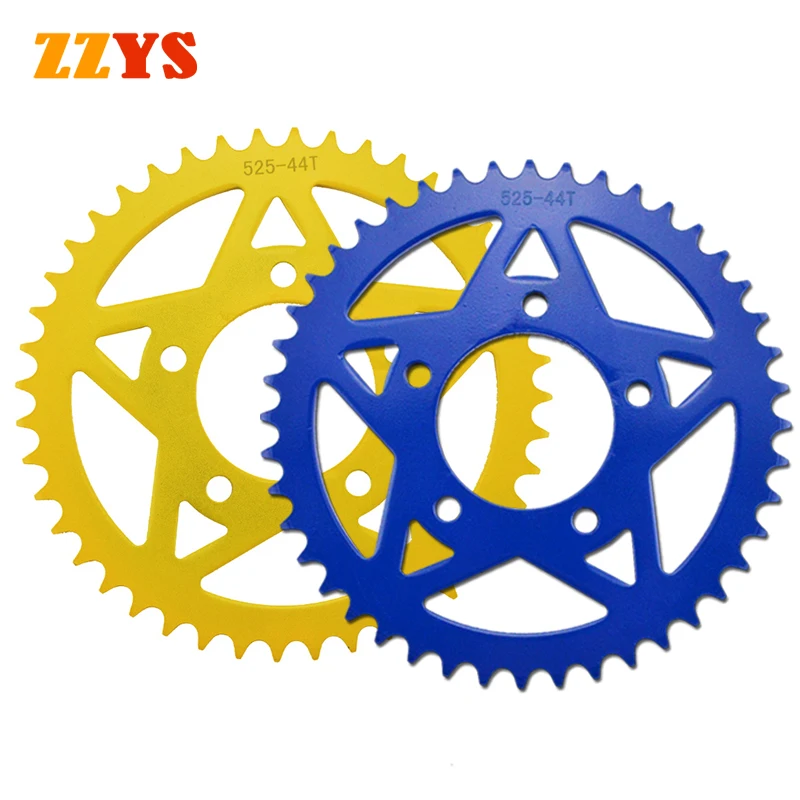 

525 44T 44 Tooth 300cc Motorcycle Rear Sprocket Gear Staring Wheels For Benelli 300 BJ300 BN300 TNT300 BJ BN TNT 300 525-44T