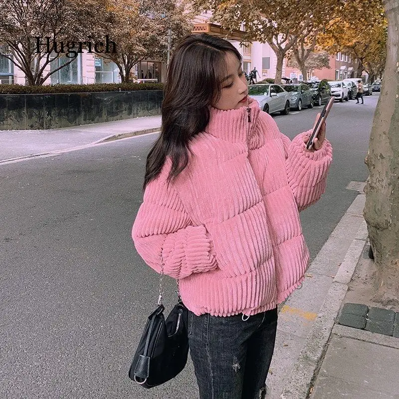 

Женская зимняя Свободная куртка, черная теплая парка большого размера в Корейском стиле, зима 2020