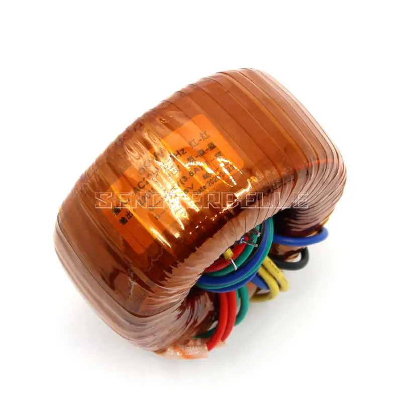 50W Amplifier Toroid Transformer 220V-0-220V 6.5V-0 6.5V--0