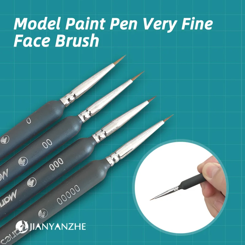 Mecha military model Painting tools Model paint pen Face brush Line drawing pen Very fine type