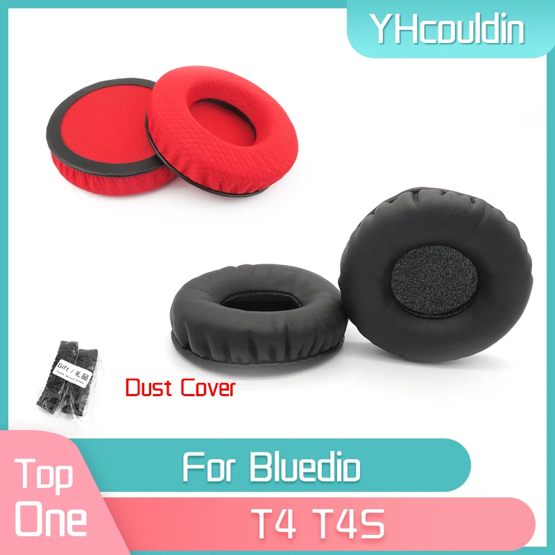 

YHcouldin Earpads For Bluedio T4 T4S Headphone Replacement Pads Headset Ear Cushions