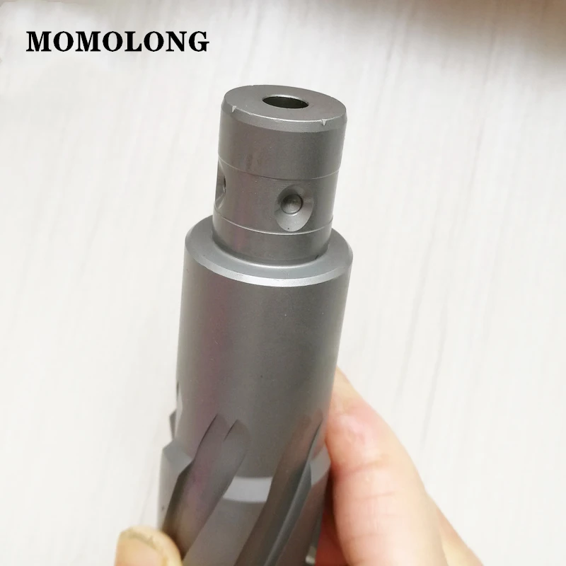 TCT Annular Cutter FEIN Quick-IN Shank 22*50มม.Hollow รูโลหะแม่เหล็กเจาะเส้นผ่าศูนย์กลาง12-65มม.X 50มม