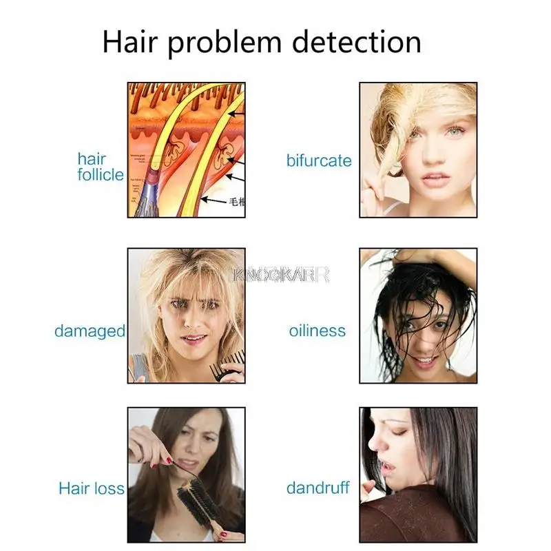 10 Inch Kleur Huid Detector Haar Hoofdhuid Hd Facial Skin Analyzer, Vette, Acne, Water, en Volledig Getest Kappers