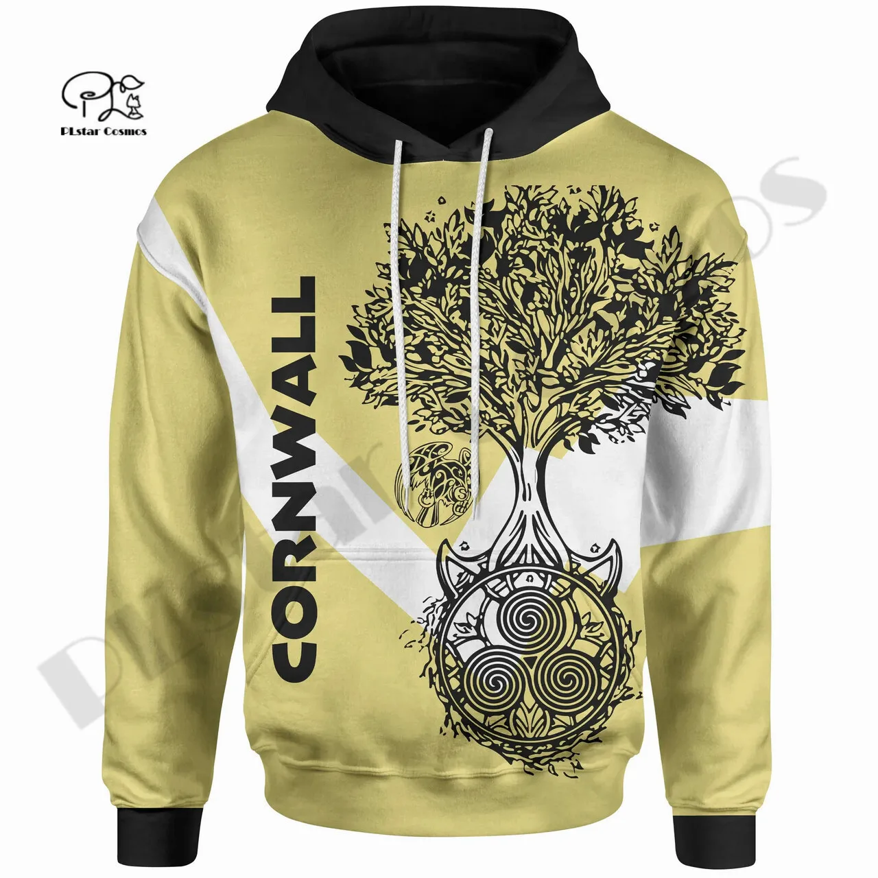 PLstar Cosmos 3DPrint Newest Ireland Celtie Raven Unique Men/Women Hrajuku Casual Streetwear Hoodies/Zip/Sweatshirt Style-1