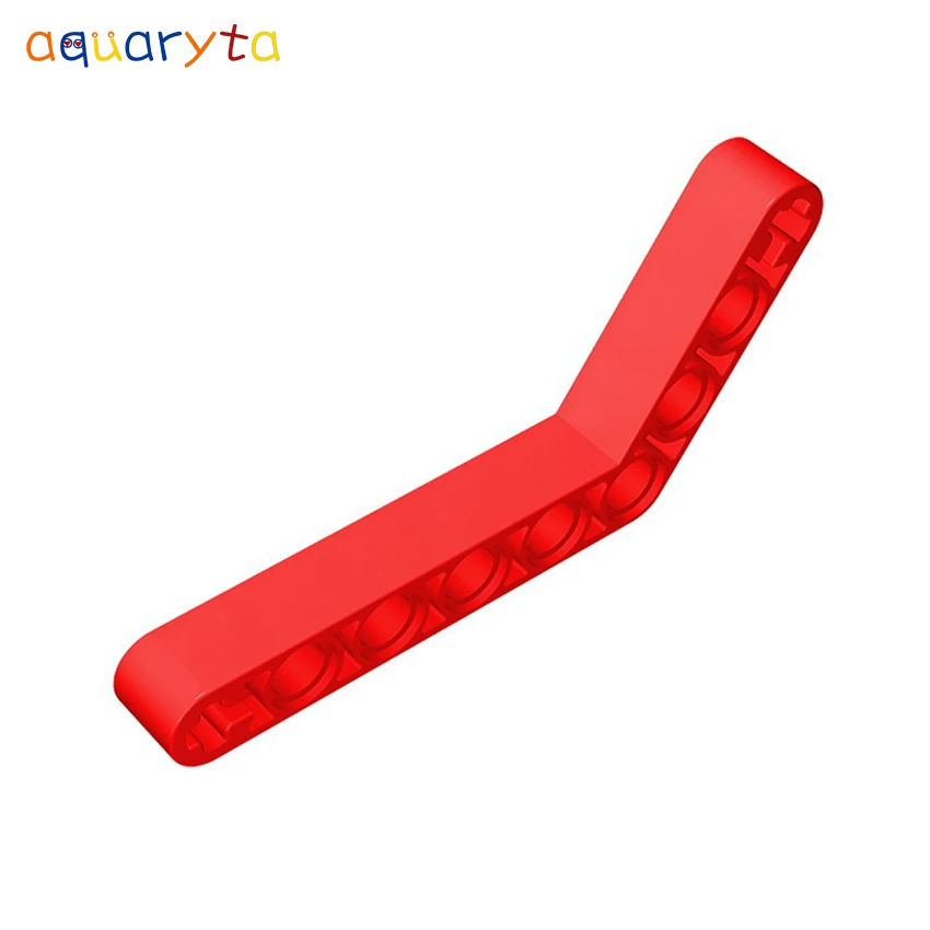 Aquaryta 30pcs Building Blocks Technology Prat 4x6 Thick Hole Arm Liftarm Compatible 6629 DIY Assembles Moc Toys for Children