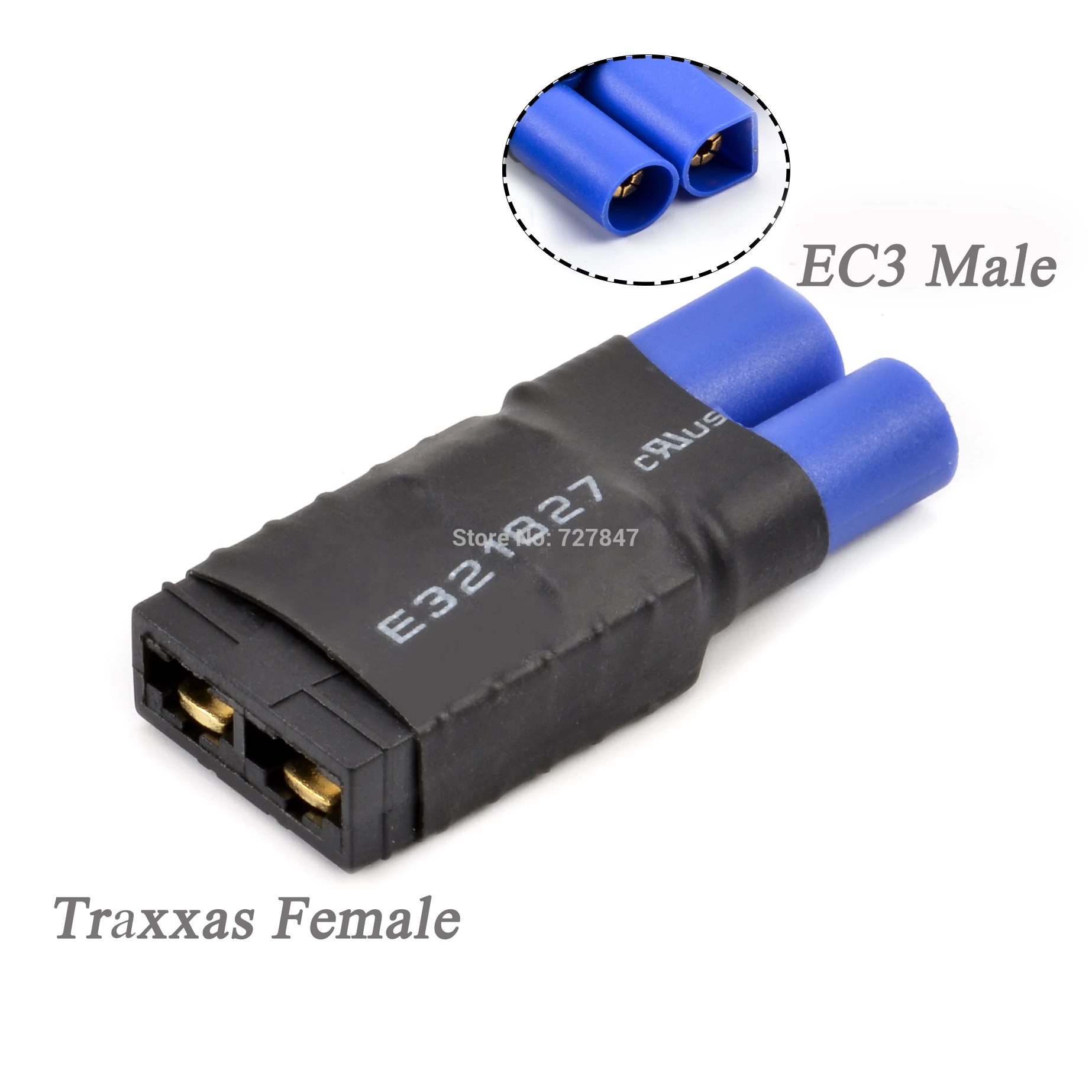 Adapter EC5 / EC3 naar XT60 T Deans Vrouwelijke / Mannelijke Connectoren Plug RC Lipo Batterij Controle Onderdelen DIY