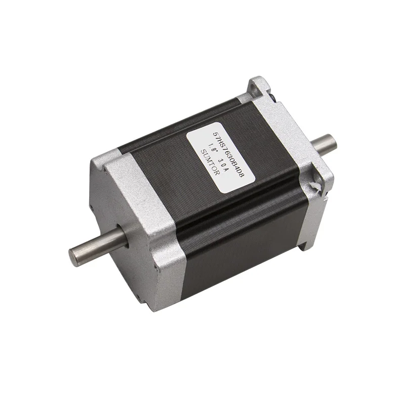 eu warehouse Nema23 stepper motor 57HS56 57HS76 57HS82 57HS100 57HS112 cnc motor 1.2Nm-3Nm 3A single/daul shaft DC motor for CNC