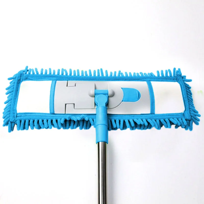 41x12 cm Blue Microfiber Chenille Replaceable Mopping Cloth Head for Extendable Mops Top Household Floor Cleaning Supplies