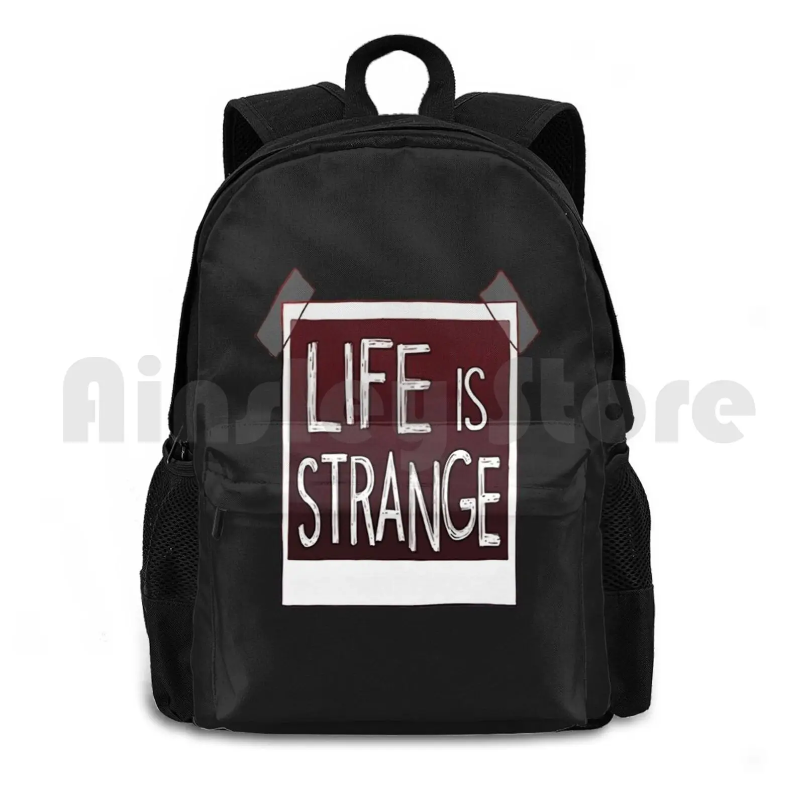 

Life Is Strange-Square Logo Outdoor Hiking Backpack Riding Climbing Sports Bag Life Strange Life Is Strange Game Square Enix Max