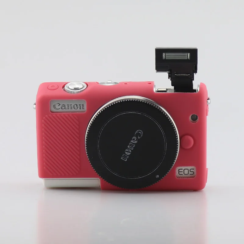 New Soft Silicone Camera Case For Canon EOS M100 EOS M200 Rubber Cover Skin BagProtective Body