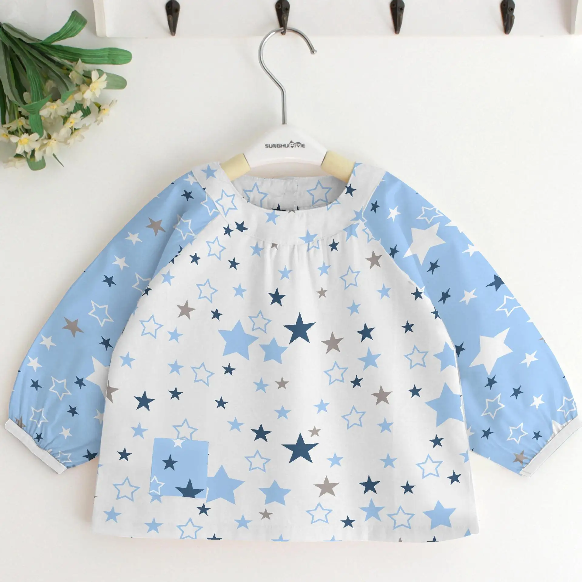 New Stars Print Twill tessuto di cotone panno fai da te cucito a mano patchwork quilting baby dress tissus tecido home decor sheet tilda