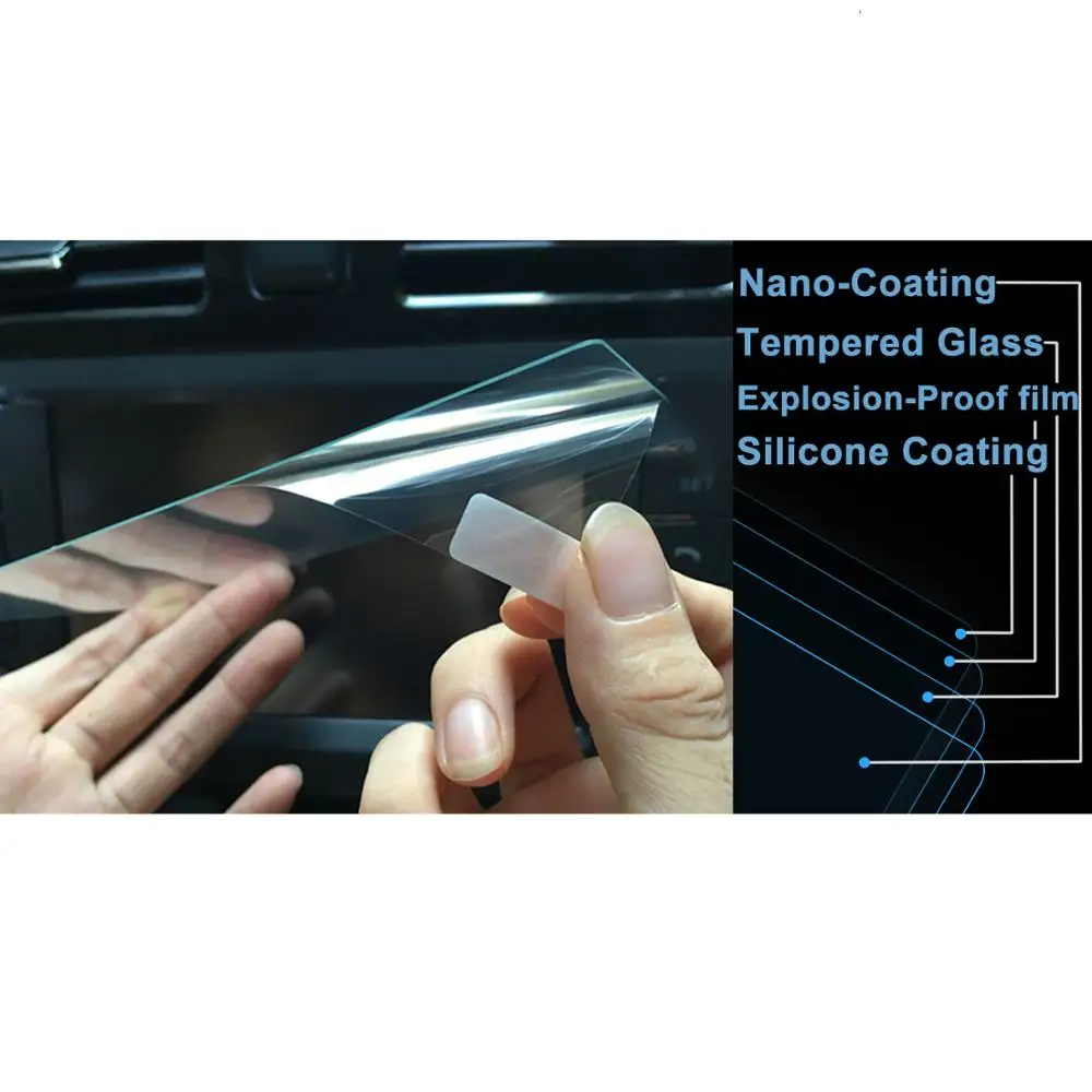 LFOTPP Car Screen Protector for VW Golf 7 MK7 GTD GTI GTE 2016-2019 12.3-Inch Digital Cockpit Display Auto Golf 7 Accessories
