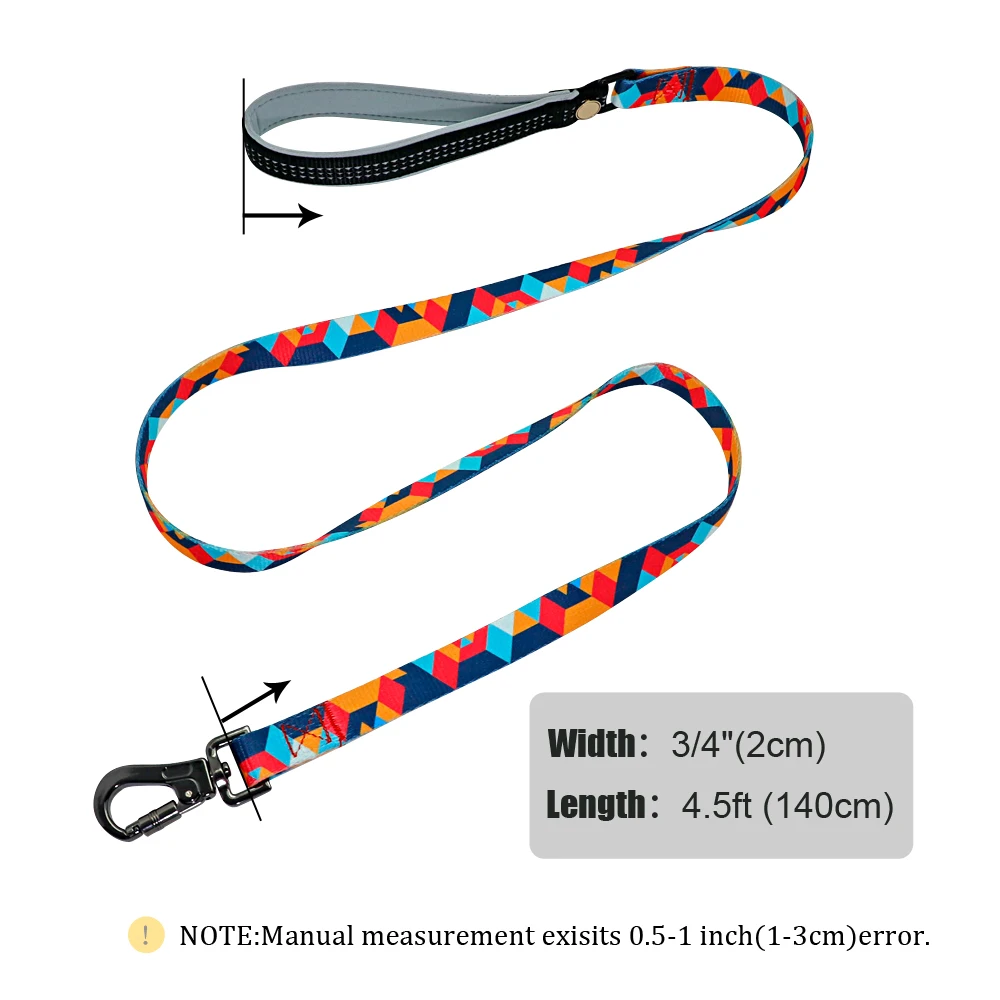 Soft Durable Dog Leash 1.4M Pet Leash Walking Training Lead Rope Nylon Cats Dogs Leashes Strap Belt for Small Medium Large Dog