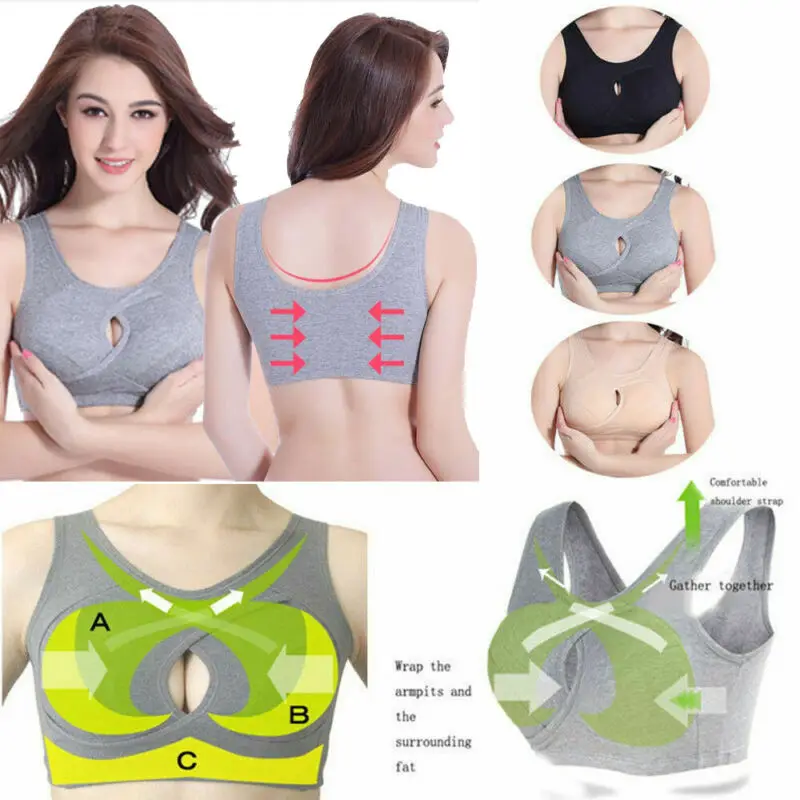 2021 New Style Hot Women Sports Bras 3 Colors Seamless Fitness Solid Padded Sport Bra Cotton Stretch Workout Vest