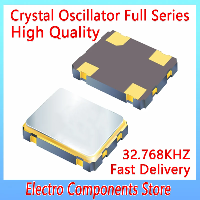 5Pcs/Lot OSC 5032 32.768KHZ 32.768K Active Chip Crystal Oscillator 4Pin SMD Surface Mount 5*3.2MM Oscillator for RTC Camera