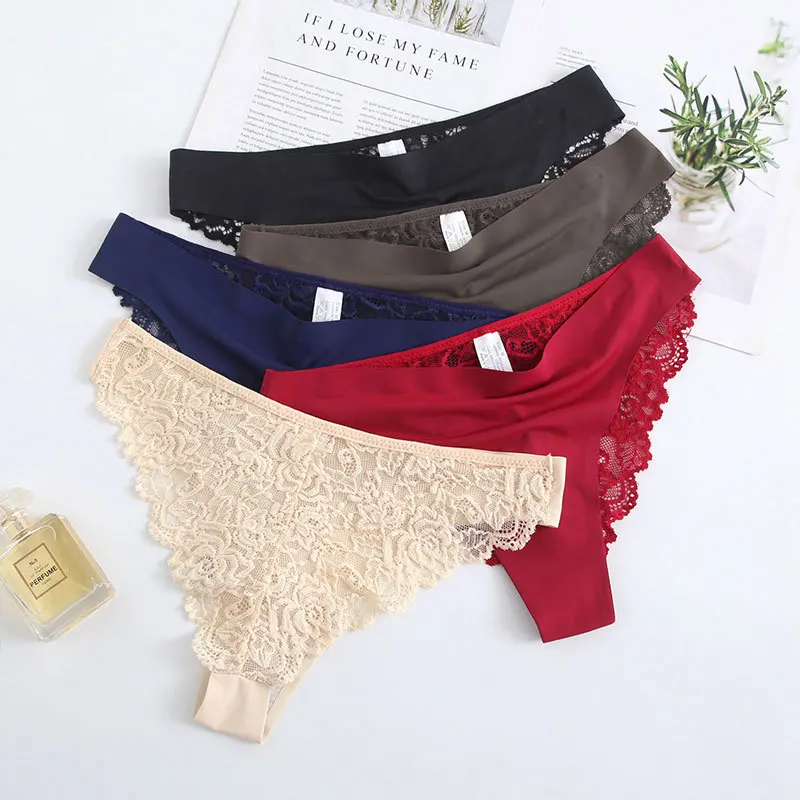 1Pcs Sexy Lace Panties For Women Intimates Briefs Underwear Female Panties Underpants Ladies Low-Rise Underwear BANNIROU