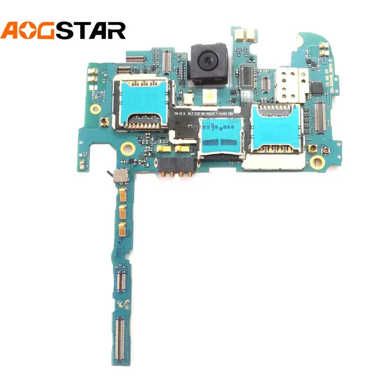 Aogstar Work Well Motherboard Unlocked Official Mainboard With Chips Logic Board For Samsung Galaxy Note3 Note 3 N9002 Dual Sim