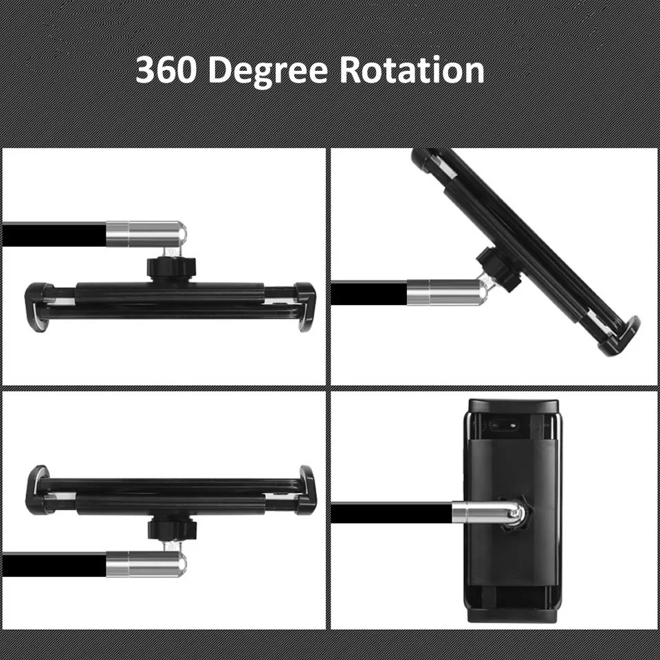 Adjustable Arm Tablet Stand Bed Table Mount Holder 360 Rotation Tablets Cell Phone Bracket for iPhone iPad Air Mini Pro 4-13inch