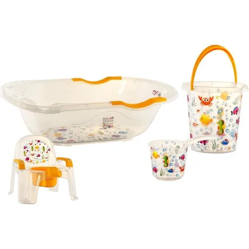 Baby Design Transparent Baby Bath set | Baby set