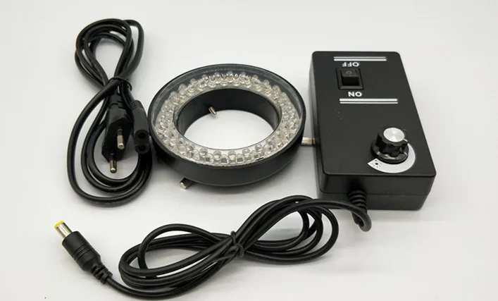 Best Adjustable 6500K 110V-240V Stereo Microscope LED Ring Light illuminator Lamp