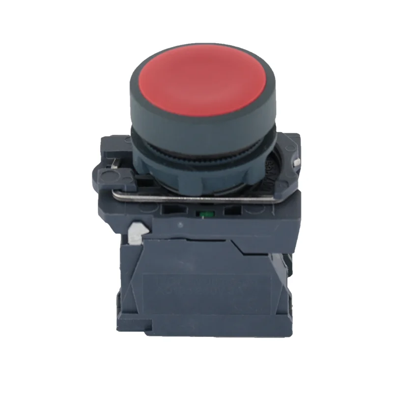 Waterproof Flush Head Push Button Switch LA68S SB5 XB5AA35 XB5AA45 Momentary Spring Return Ø22mm