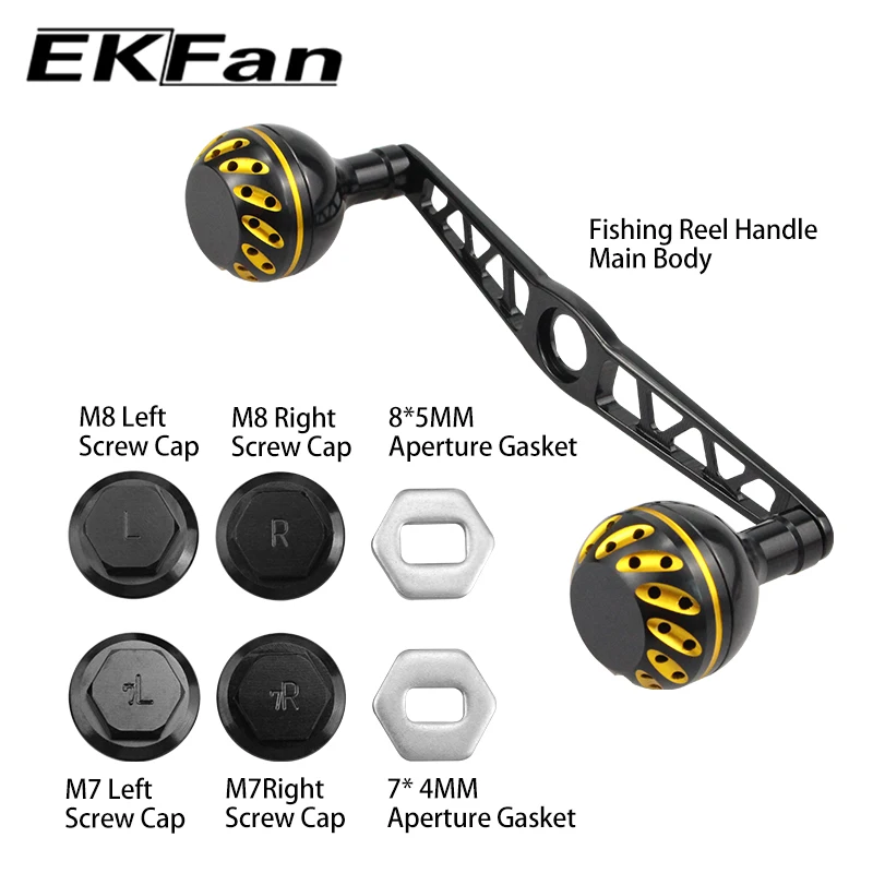 Ekfan Pomo Carrete Baitcast 130mm Dropshot para Shi & Dai - imagen 5