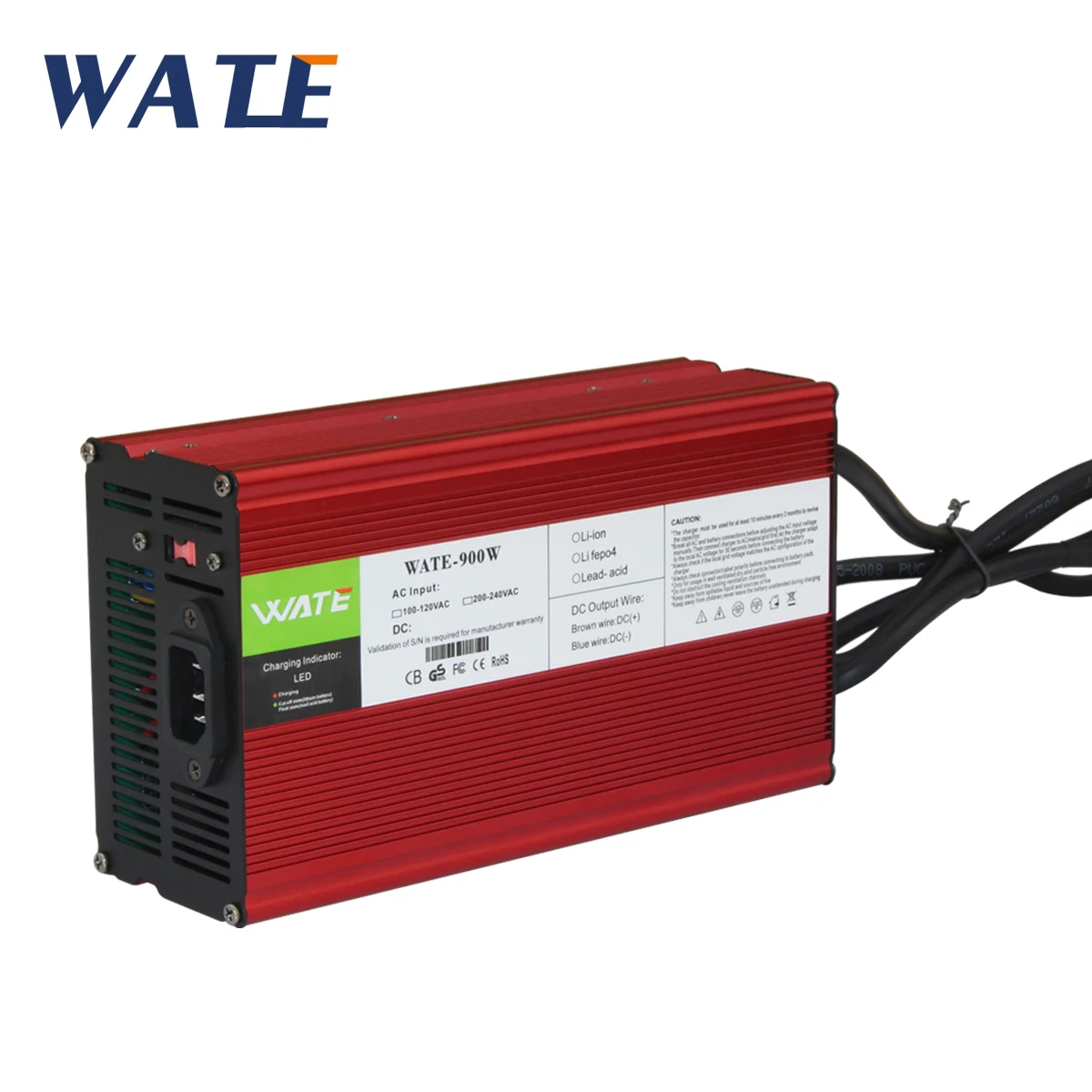 

29.4V 25A Charger 24V 25A Li-ion Battery Fast Charger For 7S 24V Lithium Charger Aluminum Case with fan