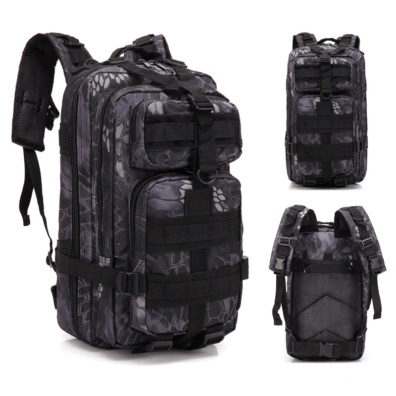 3P Tactical Backpack Molle Shoulder Bag Men Outdoor Camping Hiking Backpacks Waterproof Travel Backpack