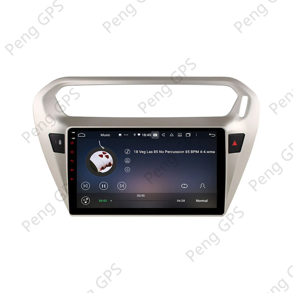 Car Radio Android Carplay Touchscreen For Peugeot 301 Elysee 2013-2016 Multimedia Stereo CD DVD Player GPS Navigation Head unit