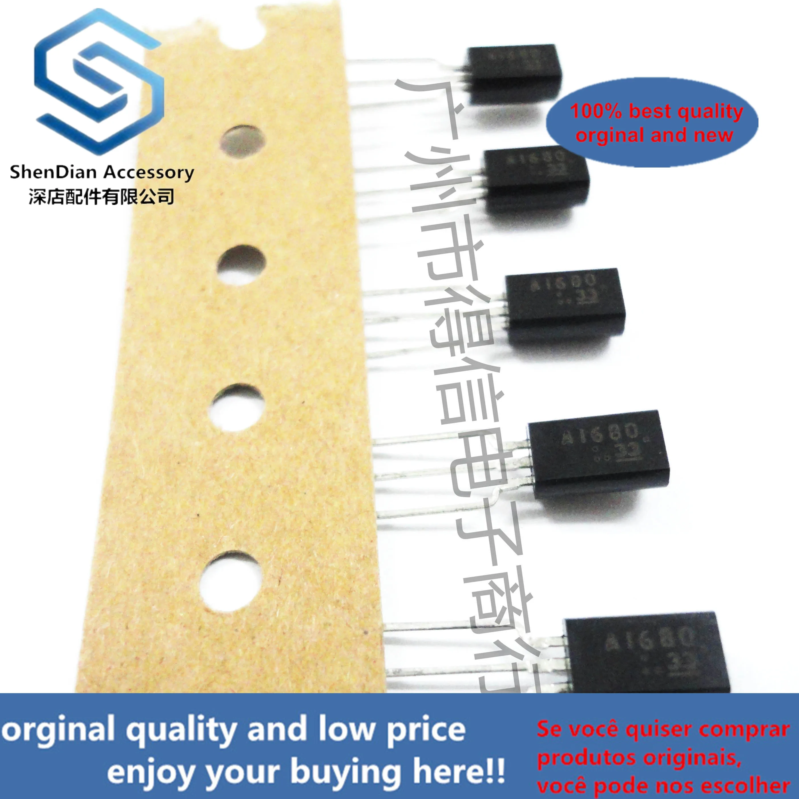 

20pcs 100% new and orginal 2SA1680 A1680 1680 TO-92L TRANSISTOR (POWER AMPLIFIER, SWITCHING APPLICATIONS) in stock