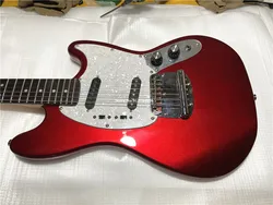 High quality customized version of 6-string electric guitar metal red can be customized free shipping