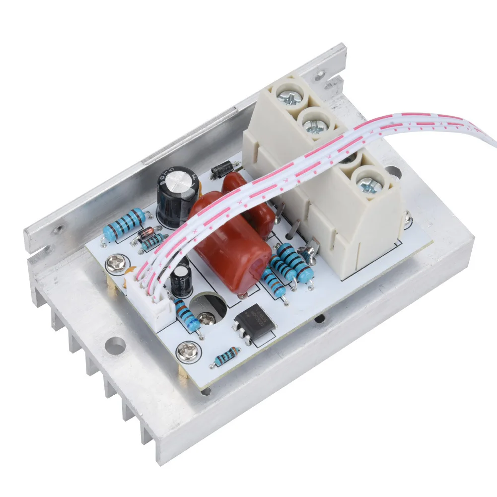 Regolatore di tensione regolatore di velocità Dimmer AC DC 220V 10000W SCR controllo digitale termostato elettronico misuratori digitali